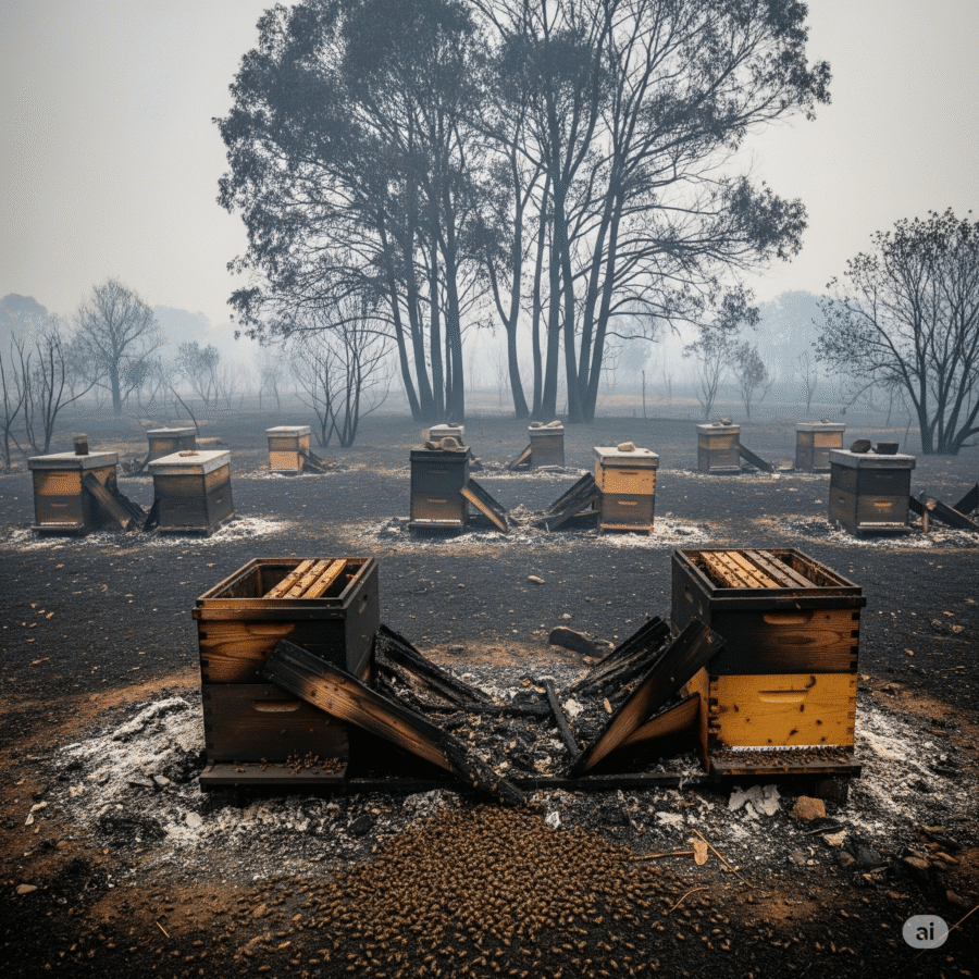 La Devastación Silenciosa de los Incendios Forestales en las Colmenas 1 incendios forestales