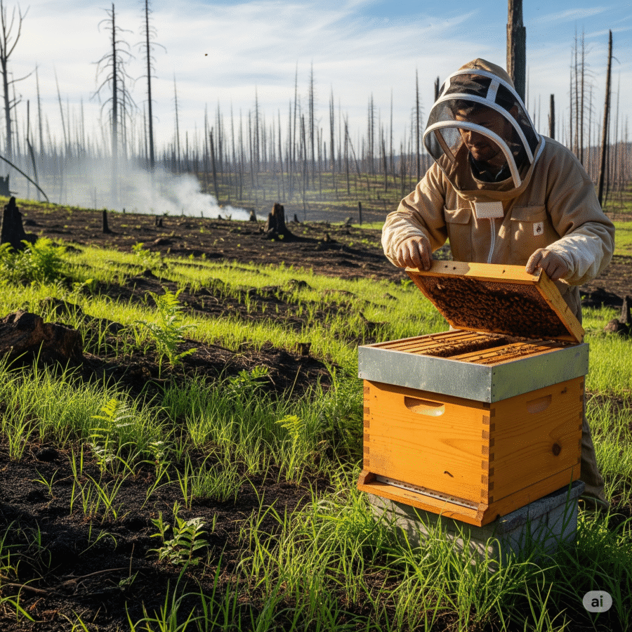 La Devastación Silenciosa de los Incendios Forestales en las Colmenas 2 incendios forestales