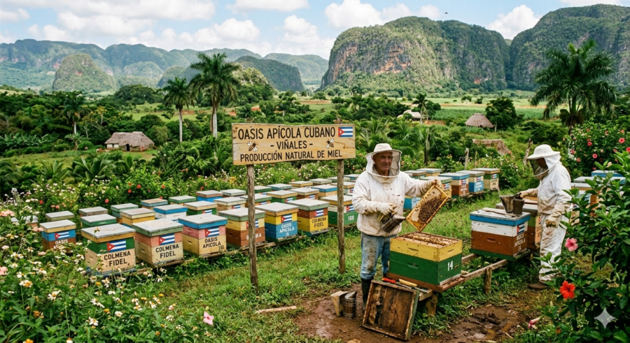 Cuba: El Oasis Apícola Único Donde las Abejas aún Zumban 1 oasis apícola